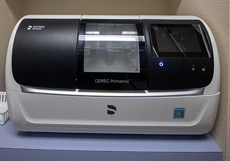 CEREC machine used to create same-day dental crowns at Prickly Pear Family Dental in Prescott, AZ